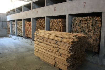 Dry Bamboo Raw materials