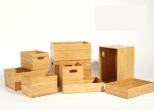 Stackable Bamboo Organizer Boxes (3)