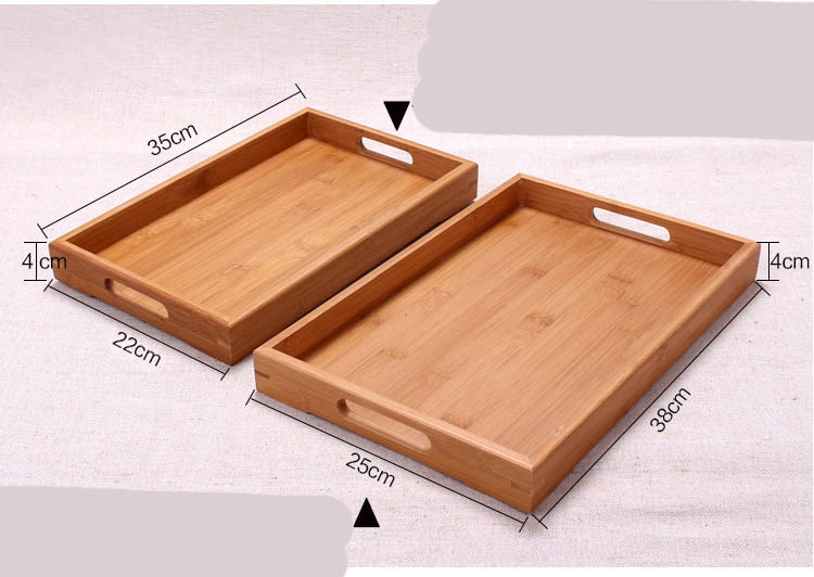 Flat design bamboo serving tray (1)