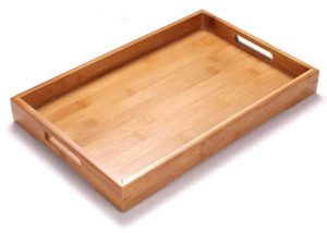 Flat design bamboo serving tray (1)
