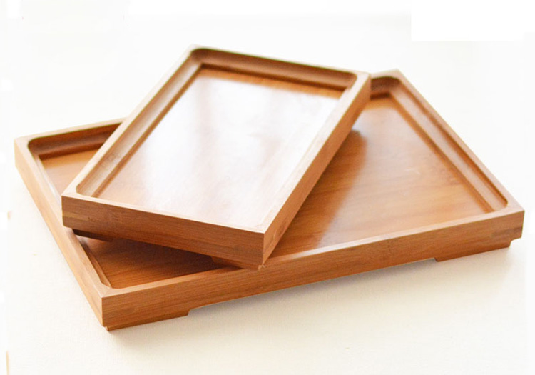 Wholesale cheap bamboo serving trays