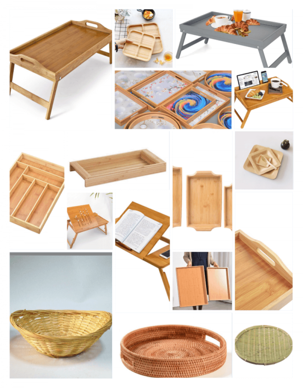 bamboo trays