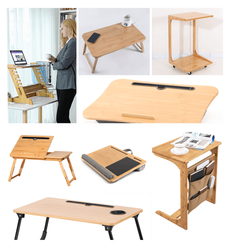 bamboo laptop desks