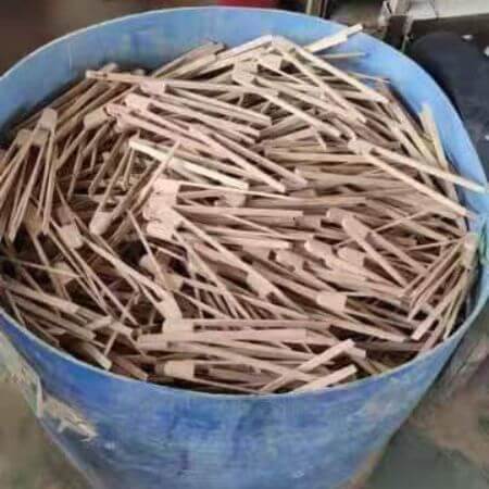 Bamboo tongs production process