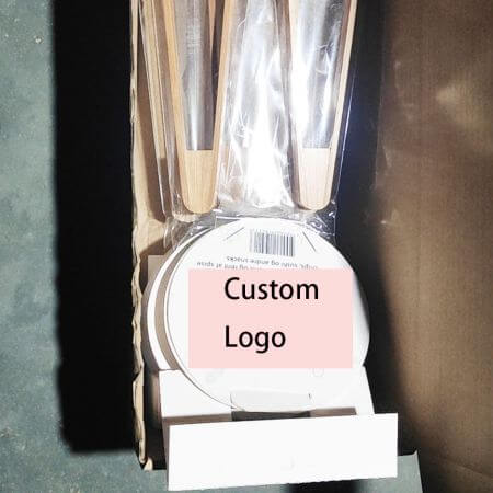 Custom packaging of bamboo tongs