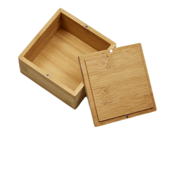 Unfinished wooden boxes wholesale with magnets lid 