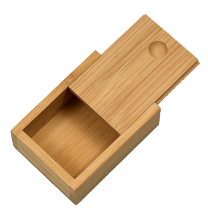 Bamboo boxes with sliding lid