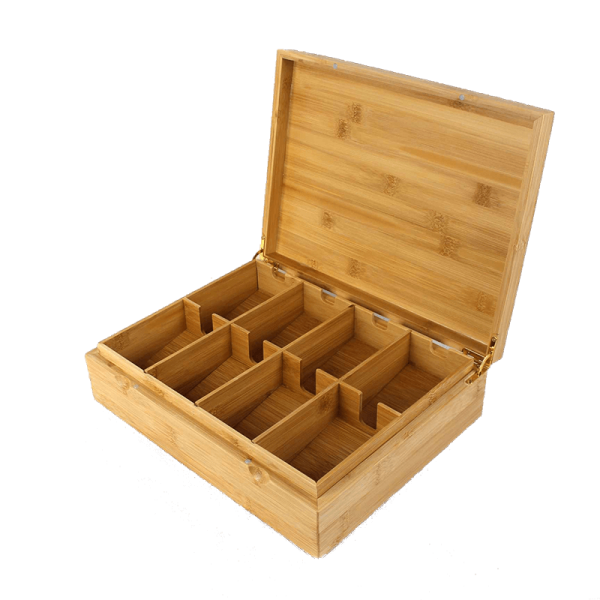 Bamboo box with lid