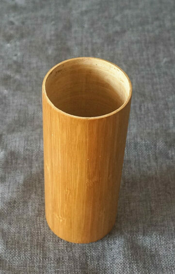 bamboo shell for water bottle