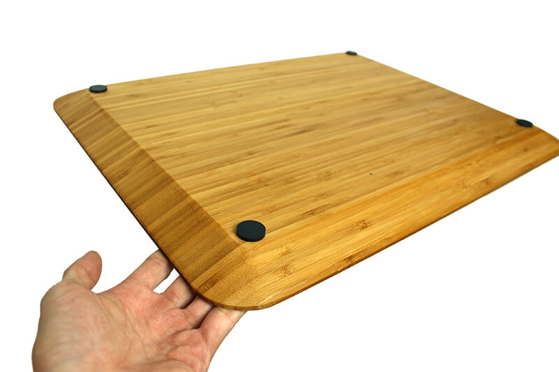 flat board shape bamboo tray