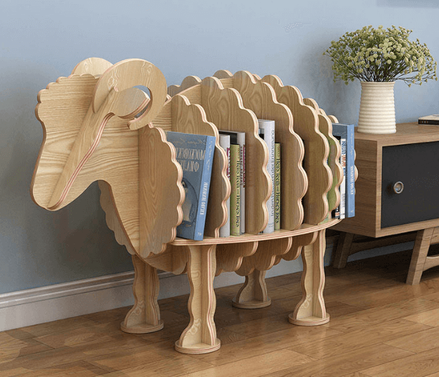 Sheep bookcase