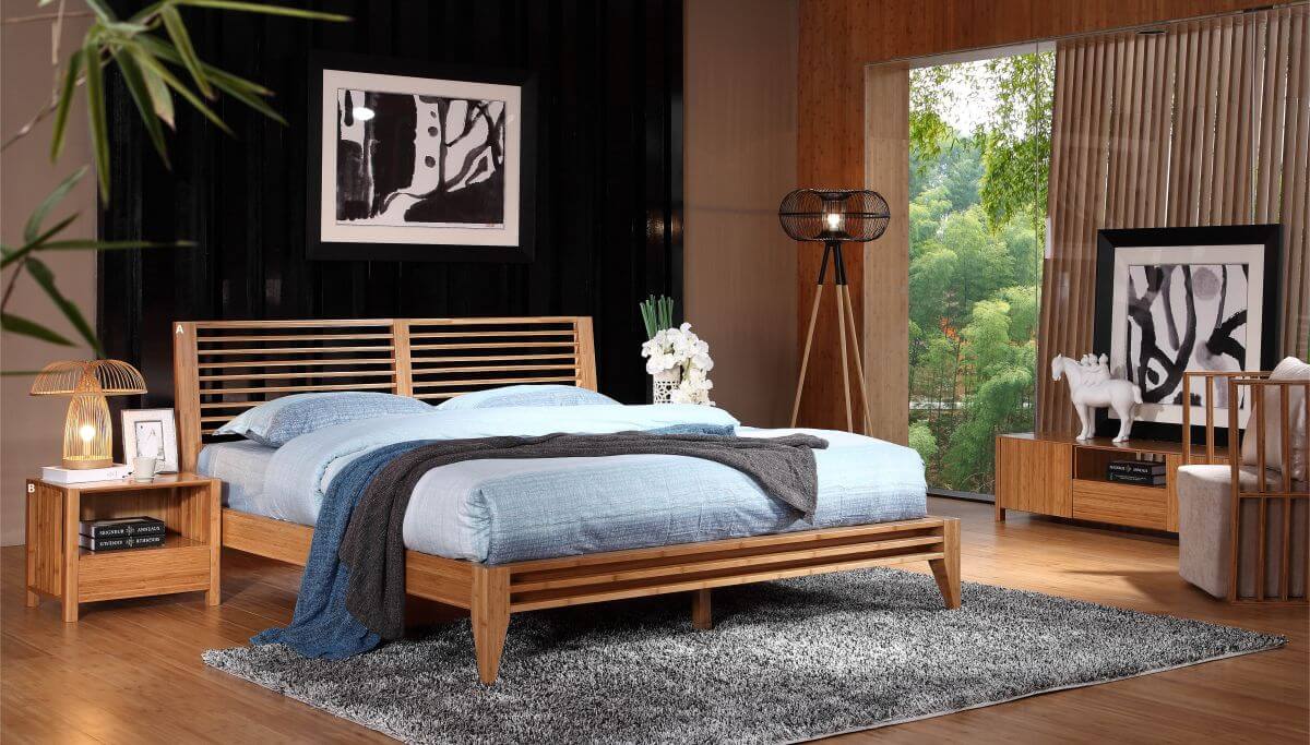 bamboo bedroom set