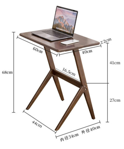 Bamboo table's height measurement