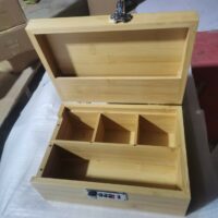 Bamboo Rolling Tray Stash Box in bulk