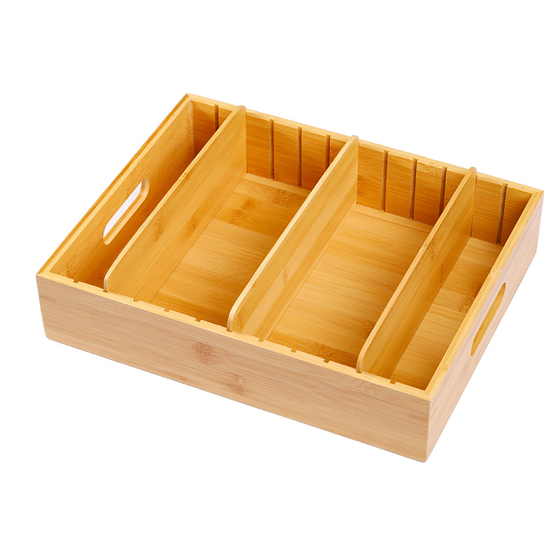 wholesale bamboo drawer organizers