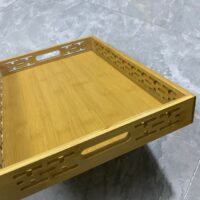 wooden tray set of 3