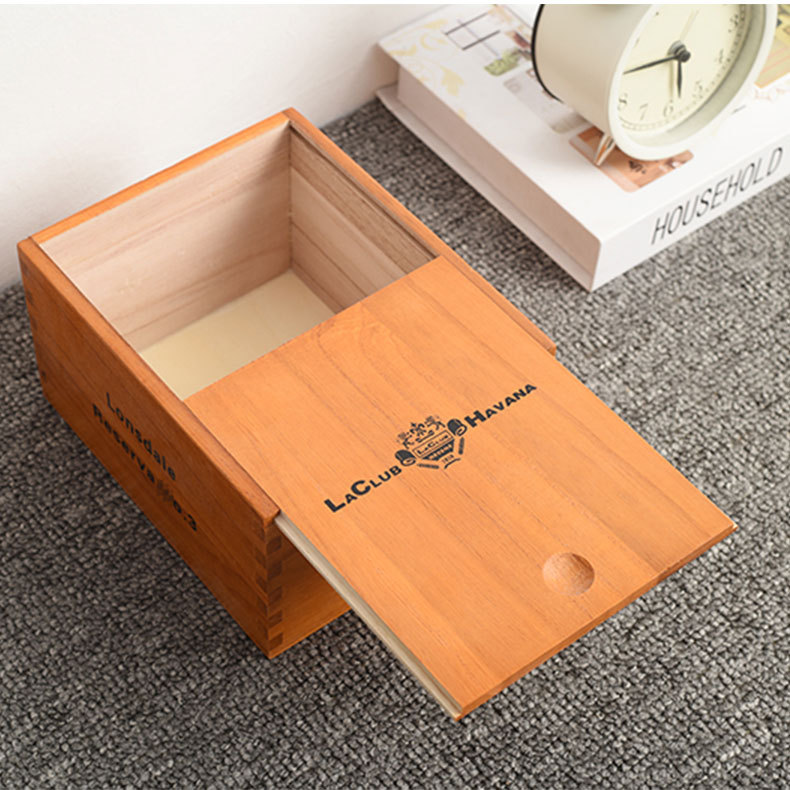 Custom Wood Boxes with Logo Wholesale