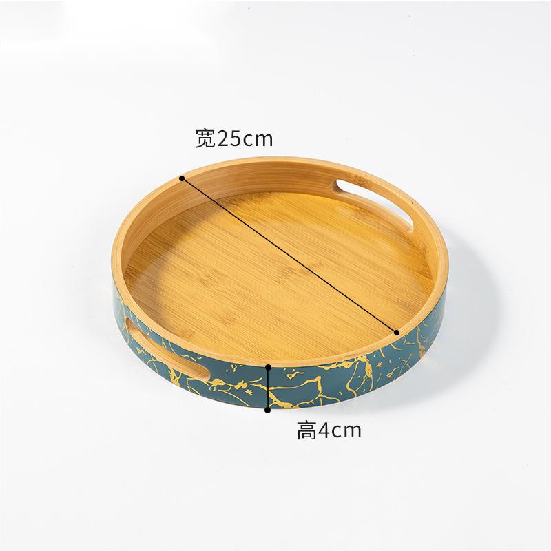round bamboo serving tray 1