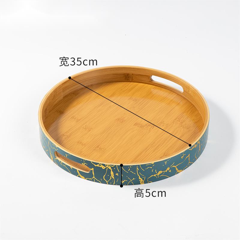 round bamboo serving tray 3