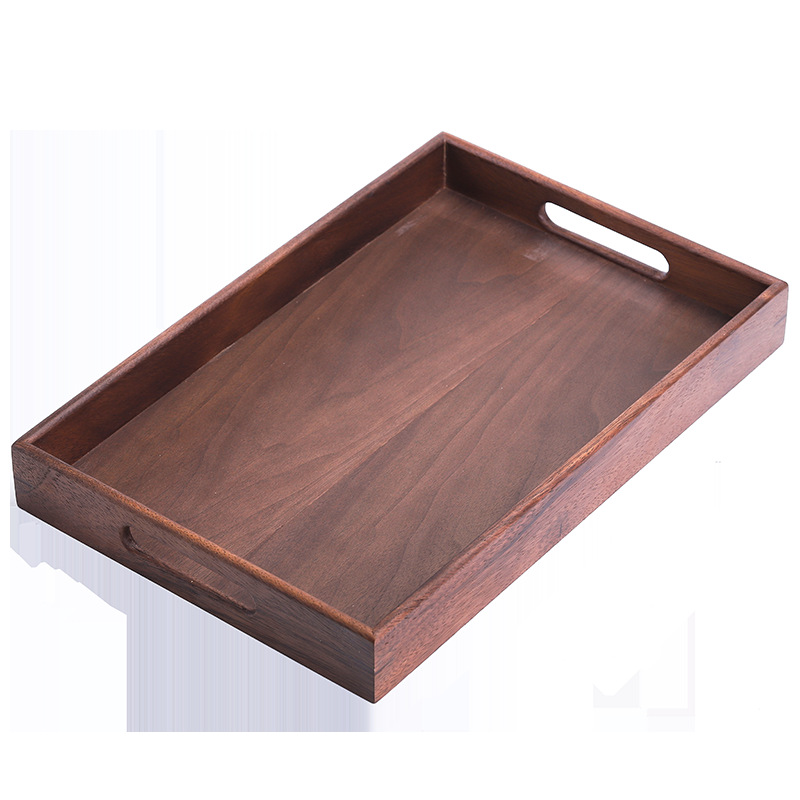 rectangular walnut tray