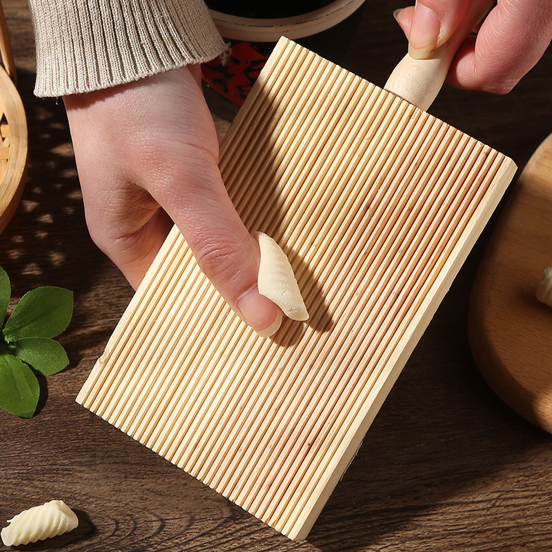 wooden gnocchi board