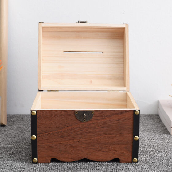wooden tresure box