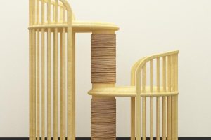 natural cat scratching post
