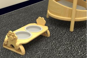bamboo cat bowls