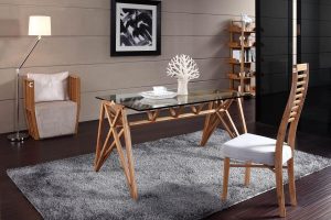 bamboo furnitures - table and chair