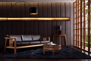bamboo living room set