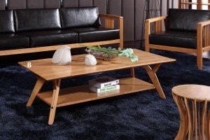 bamboo livingroom coffee table