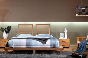 bamboo platform bed