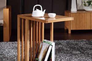 bamboo sofa table