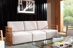bamboo sofas set