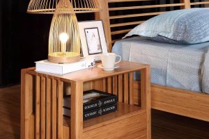 bamboo nightstand